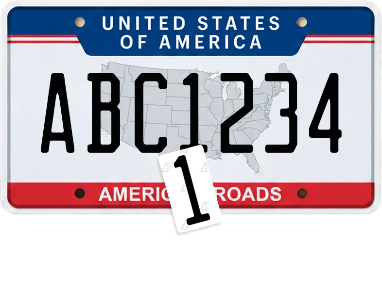 Anti-radar stickers (1 pcs)