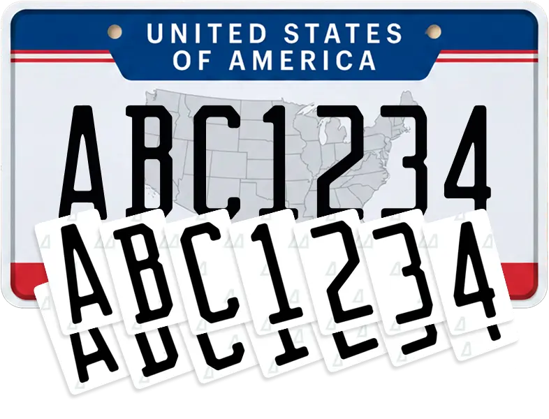 Anti-radar stickers (14 pcs)