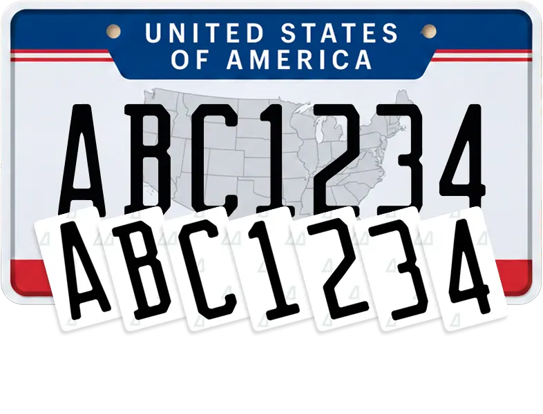 Anti-radar stickers (7 pcs)